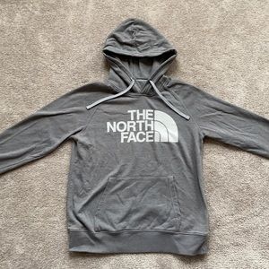 North Face Women’s gray hoodie